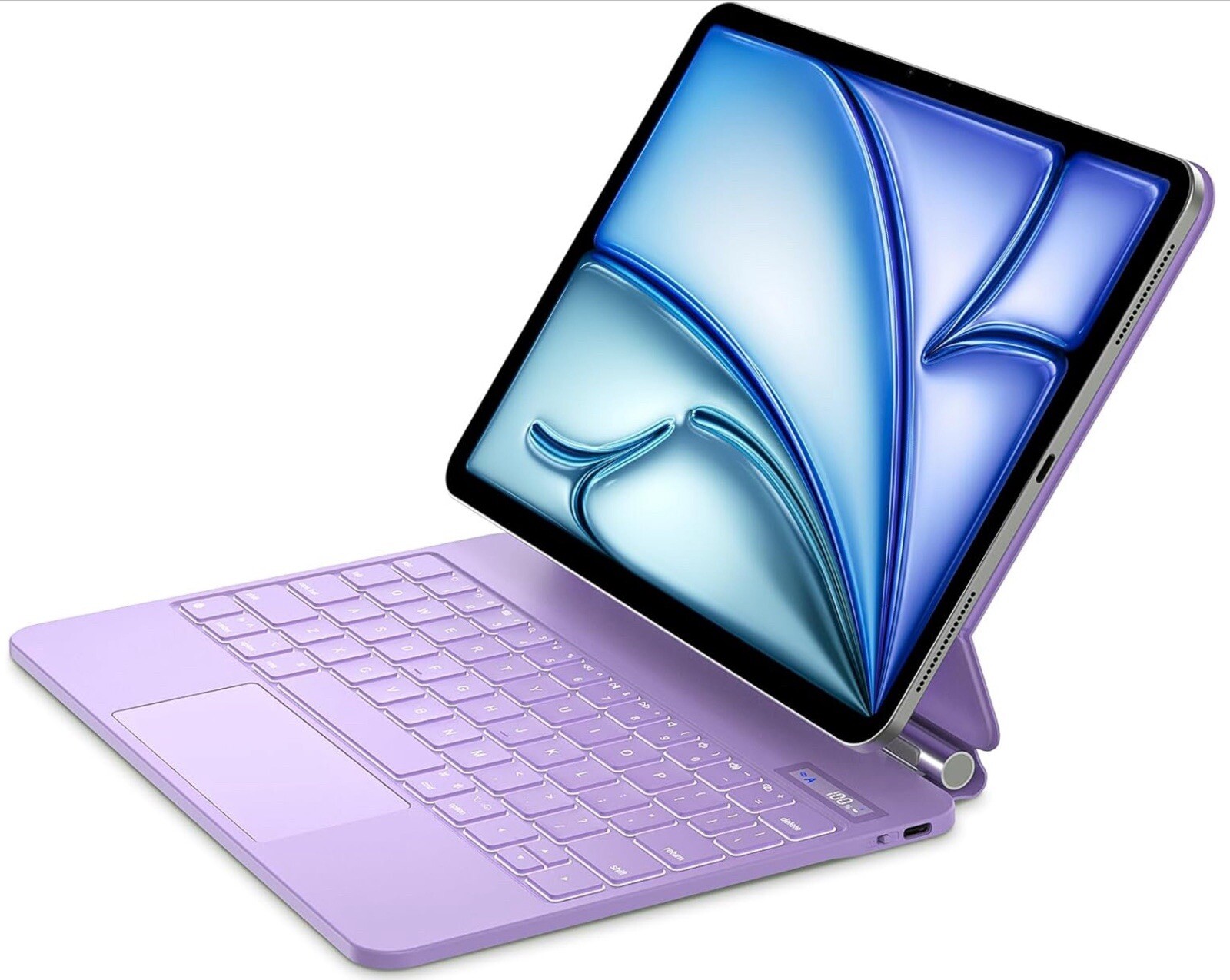 Slim iPad Keyboard Case with Protective Cover and Stand-image