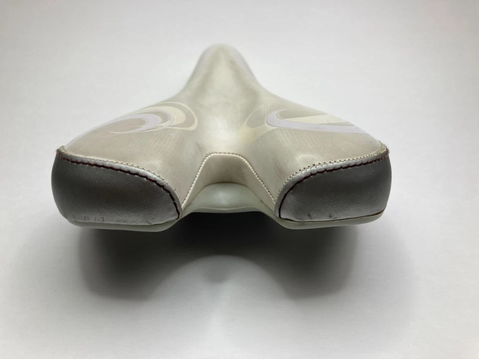 Asiento de sillín de bicicleta CANNONDALE RAVEN blanco blanco roto plateado claro para mujer Foto 3 de 4