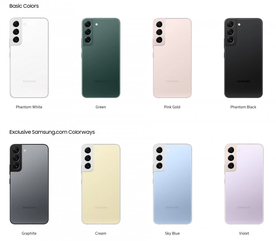 NEW UNLOCKED SAMSUNG GALAXY S22+ PLUS 5G SM-S906U ALL COLORS AND MEMORY GSM+CDMA - Image 2 of 4