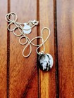 Natural Zebra Jasper 925 Sterling Silver Pendant Jewelry CP32480 — photo 6