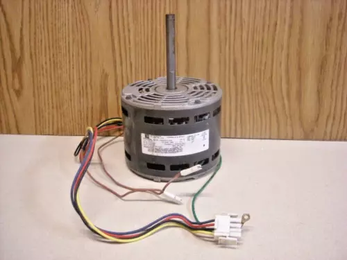 EM108- EMERSON 1/5 HP K55HXFTY BLOWER MOTOR FOR HVAC 1075 RPM 1.1 AMPS 3 SPEEDS