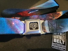 Buckle-Down Seatbelt Belt Galaxy Universe Cosmos Design  XL Fits 32"-52"