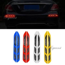 Car Reflective Warning Strip Rear Bumper Trunk Safety Reflector Sticker Decals