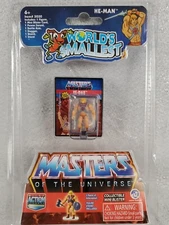 He-Man World's Smallest Masters Of The Universe MOTU Micro Action Figure NIP New