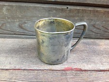 Antique Silver Plated Oneida Silversmiths Baby Cup