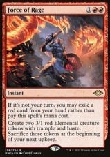 Magic The Gathering Mtg Force Of Rage 124 Modern Horizons  Lp