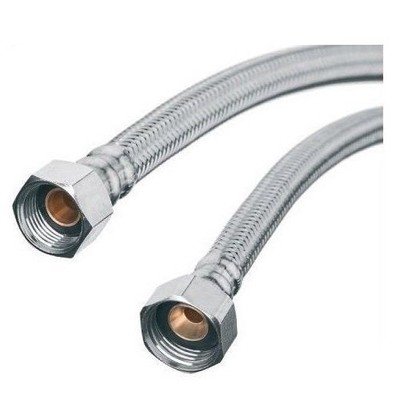 Manguera Flexible De Acero Inoxidable Idmar: 3/8 - 1/2 - 3/4 Pulgadas IG X IG Para Fontanería