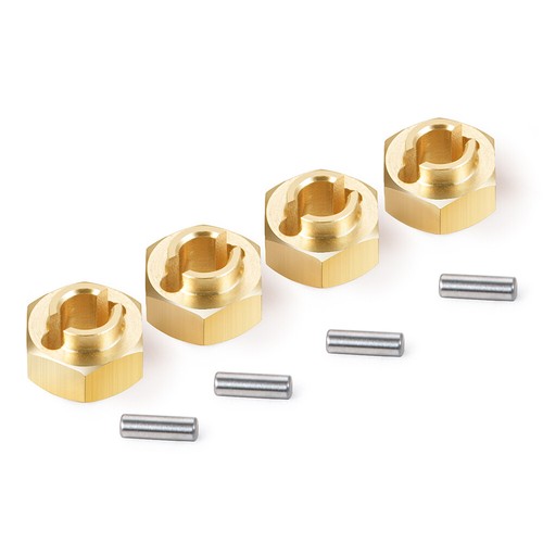 For 1:24 RC Car Axial SCX24 AXI90081 Brass Extended Hex Wheel Hubs 4.5mm Upgrade - Picture 7 of 9