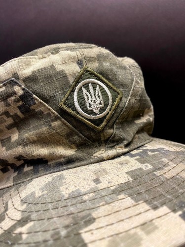 Ukrainian Army Military Uniform Field Camouflage Cap Pixel Hat Original Official - Picture 9 of 16