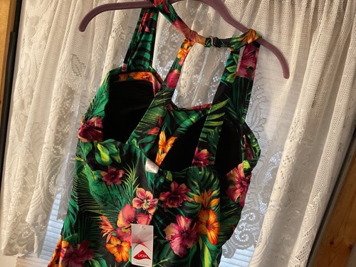 D&D Co. Beach Women’s swimsuit bathing suit size 20W New with tags Lycra - 第 2/6 張圖片