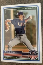 2023 Panini Stars & Stripes Michael Torres   52 Team USA 18U National Team