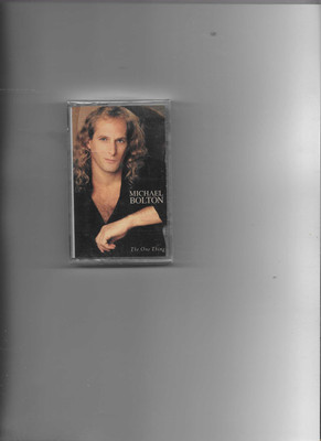 The One Thing by Michael Bolton (Cassette, Columbia)
