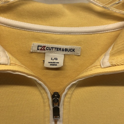 Green Bay Packers Cutter & Buck Women’s Long Sleeve Pullover Quarter Zip - Picture 3 of 4
