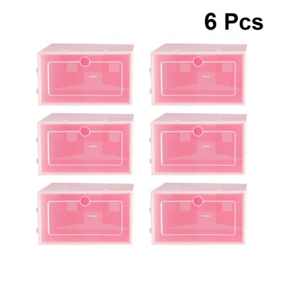  6 PCS Schuhkarton Aufbewahrungsbox Für Schuhe Schuhspeicherbehälter