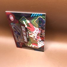 2022 Panini Playbook Jeff Garcia Platinum Goal Line Graphs Auto #11/49 49ers