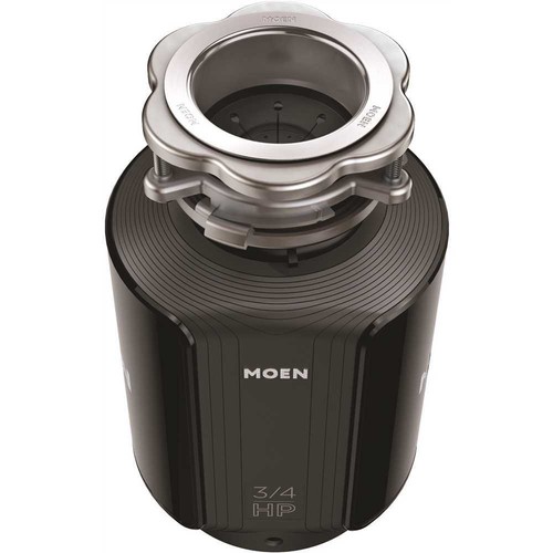Moen GXS75C GX Series Garbage Disposal, 0.75 hp Motor, 115 V, Stainless Steel - Picture 4 of 9