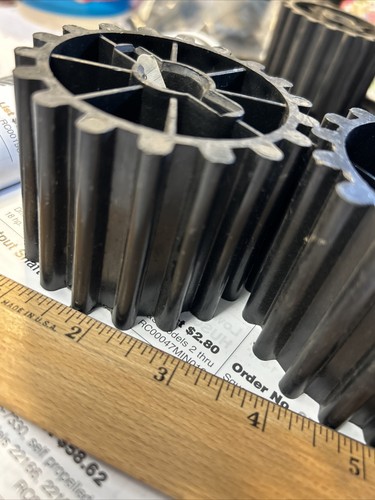 Set 3 Pignoni Rulli Trasmissione Rasaerba MTD 10914 Larghezza 2-5/16" NOS - Foto 2 di 5