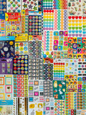 Huge Lot Stickers Kit Set Planner Craft Scrapbook SUPPLY Of Themes, 689 Pcs