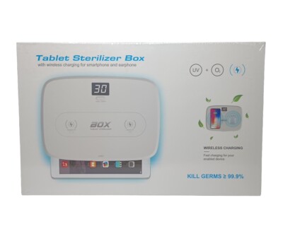 New Wireless Charger & Sterilizer Box-Fast Charging For Enabled Devices 