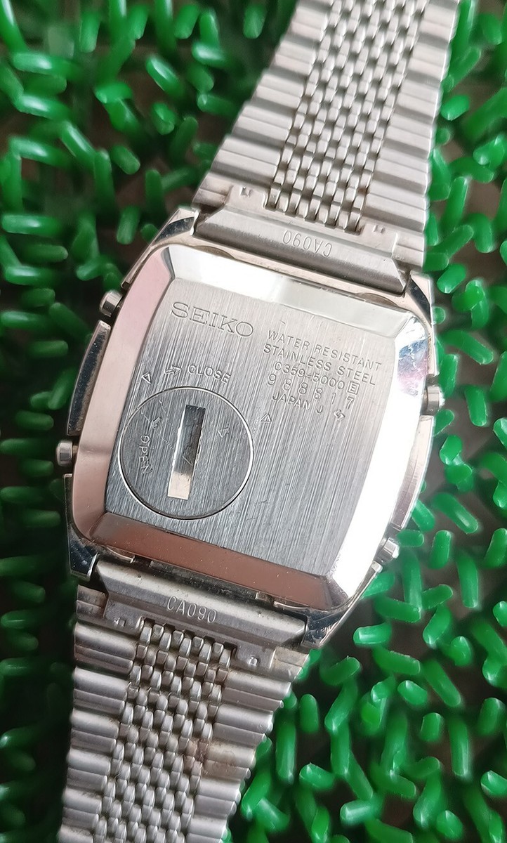 T0950 SEIKO C359-5000 デジタル メンズ 腕時計 RARE VINTAGE SEIKO CALCULATOR C359-5000 DIGITAL WATCH/ AS-IS FOR