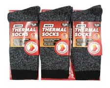 SLM Men's Thermal Heat Socks Heavy Duty Insulated Warm Winter Boot Sox Pack of 1