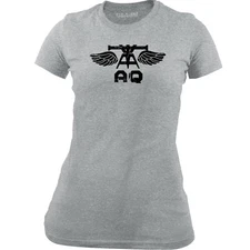 Women's Officially Licensed Navy Aviation Fire Control (AQ) Rating Badge T-Shirt
