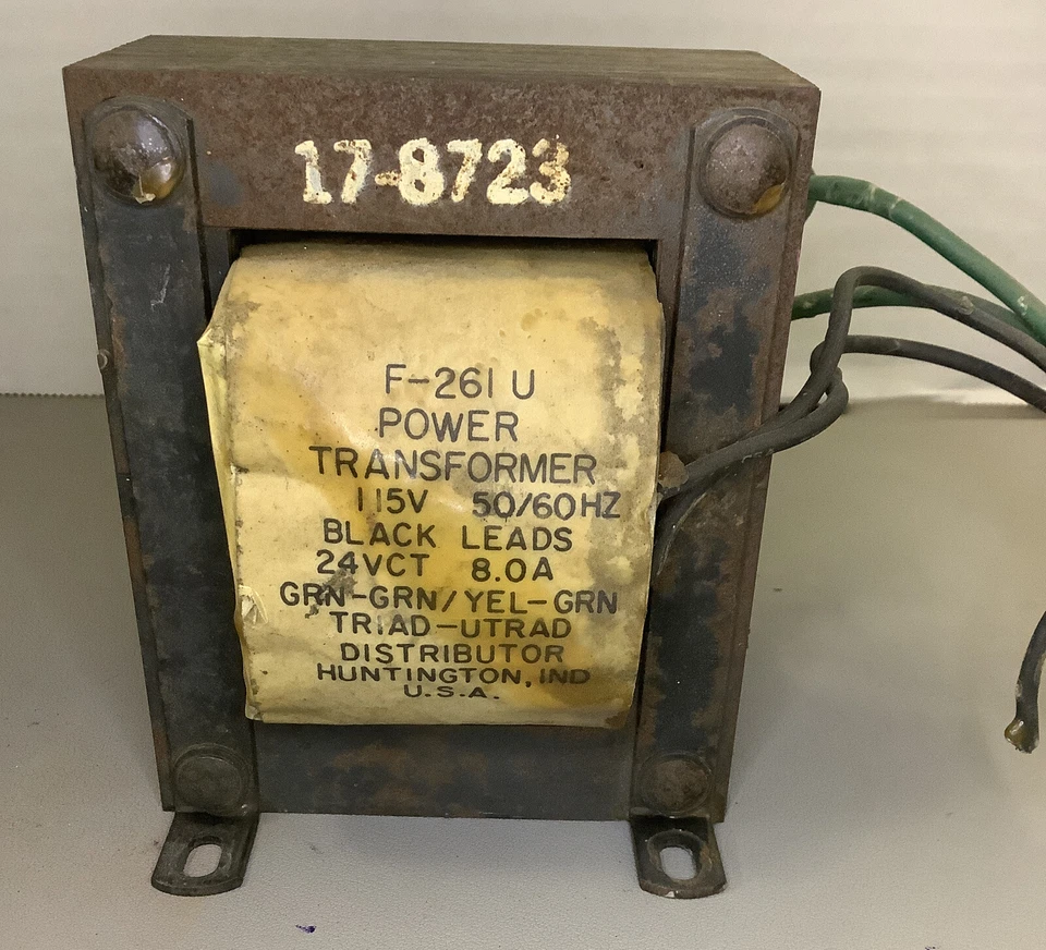 Triad F-261U Transformer 115V 50/60HZ 8A (b364) - Image 2 of 4