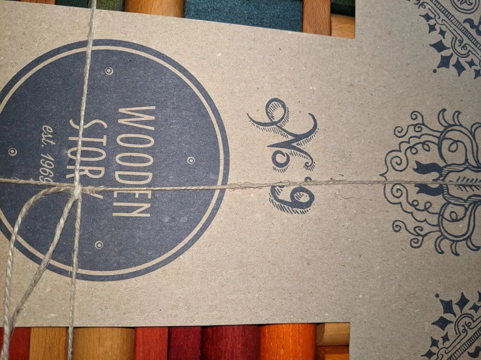 Wooden Story Rainbow Blocks Building Blocks Made In Poland Toy Kids Game  - Image 2 of 4