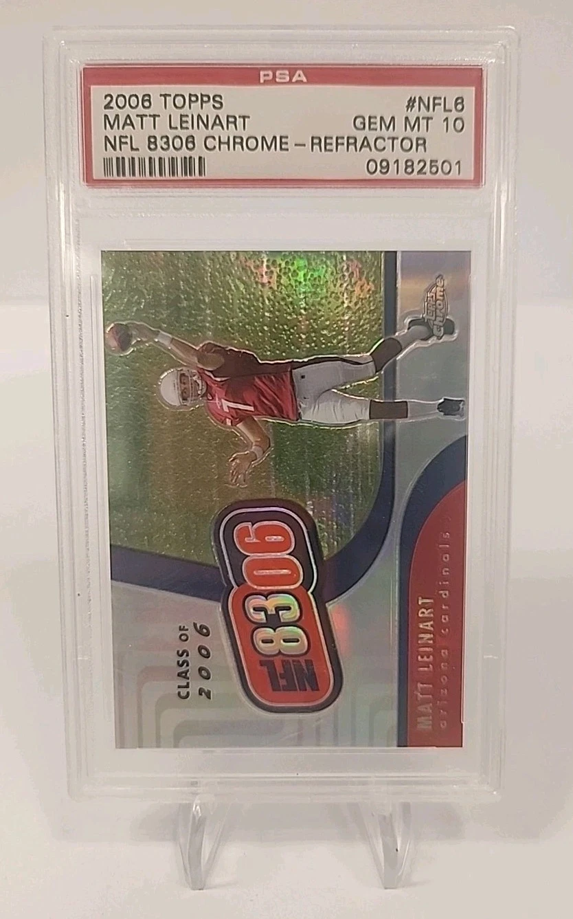 Matt Leinart Topps NFL 8306 #NFL6 NFL 8306 Chrome-Refractor