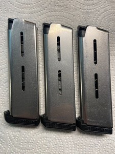 Wilson Combat 47OX Stainless .45ACP 7rnd Magazine x 3