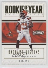 2016 Panini Contenders Rookie of the Year Gold 48/199 Rashard Higgins #29 0o9