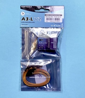 Hobby Eagle A3-L-V2  3/Axis Gyro RC Fixed-Wing Airplane Flight Stabilizer  ship