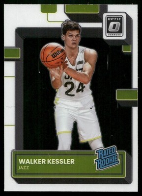 Walker Kessler Rookie - 2022-23 Panini Donruss Optic Basketball