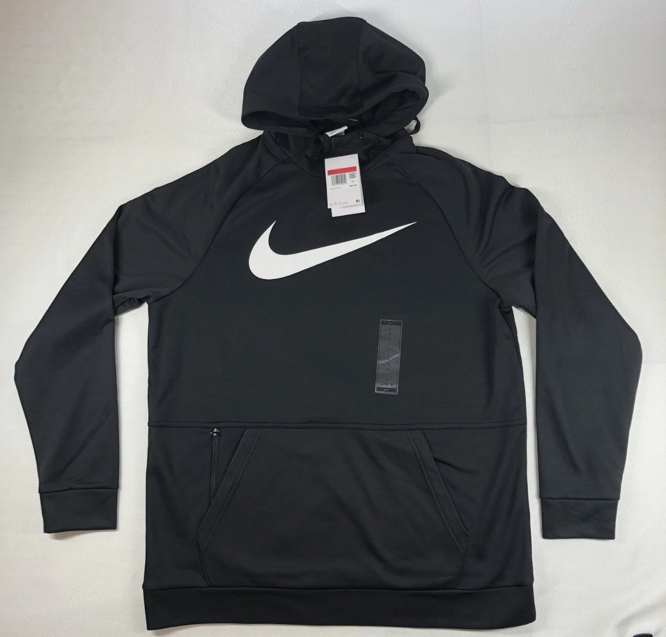 BRAND NEW Nike Therma-FIT Hooded Pullover Black CU6238-010 Men 2XL Fast Shipping