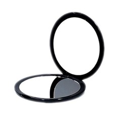 Magnifying Compact Cosmetic Mirror Elegant Pocket Handheld 4"L x 0.5"W Black