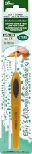 Clover 1026 Soft Touch Steel Crochet Hooks, No. 12/0.60mm