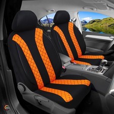 Schonbezüge Sitzbezüge für Mercedes GLS X166 Bj 2012-18 in Schwarz/Orange N305 Schonbezüge Sitzbezüge für Mercedes GLS X166 Bj 2012-18 in Schwarz/Orange N305
