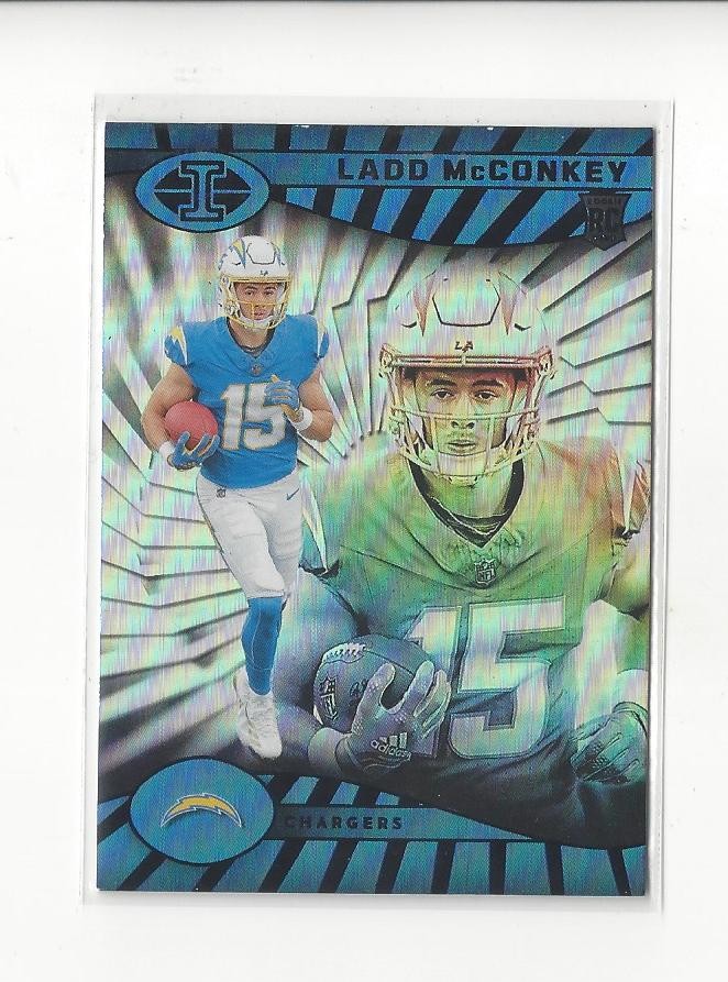 2024 Panini Illusions Retail #51 Ladd McConkey RC Rookie Chargers