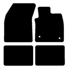 Fits Ford Focus Mk4 Manual No Pass Fix 2018+ Black Car Mats Autostyle REDUCED