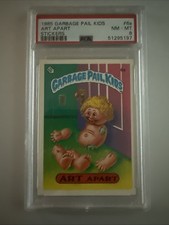 1985 garbage pail kids series 1 Art Apart #6a PSA 8