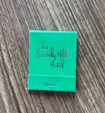 Vintage Matchbook Beverly Hills Hotel & Polo Lounge California Matches Unstruck