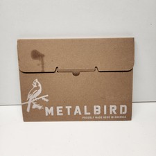 Metalbird Steel Bird Feeder Phil Walters Made in USA Original Box