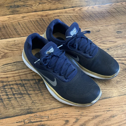 RARE Nike Nike Free Trainer V7 NFL LOS ANGELES RAMS Sz 11.5 AA1948-407 Navy