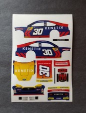 2025 Custom Cleetus McFarland 30 Kinetik ARCA 1/64 Peel  Stick Decals