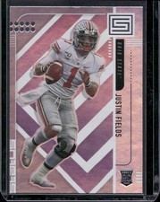 2021 Panini Chronicles Draft Picks #159 Justin Fields Pink