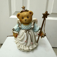 Cherished Teddies Kittie You Make Wishes Come True 131865 1996 Fairy Godmother