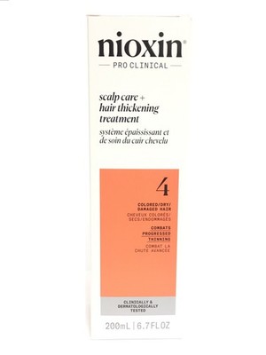 Nioxin System #4 Scalp Care Hair Thickening Treatment, 6.7 oz