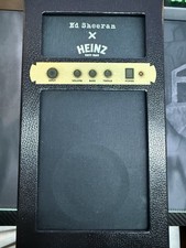 Ed Sheeran Signed Heinz Ketchup Tattoo Bottle