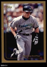 1999 Topps #4 John Flaherty Rays 8 - NM/MT