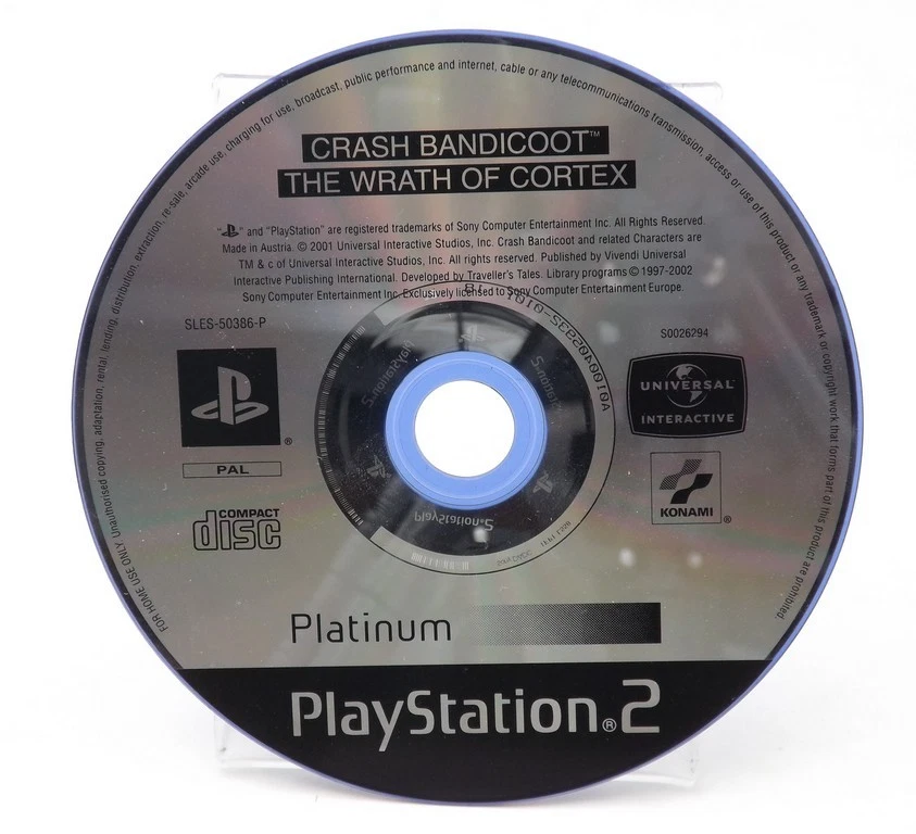 Crash Bandicoot: Der Zorn des Cortex -Platinum- (Sony PlayStation 2) PS2 Spiel - Bild 1 von 1